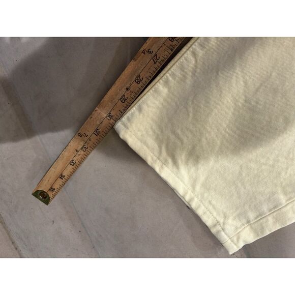 Sid Mashburn Jeans Mens Size 35 35x30 Yellow Denim Straight Pants - Picture 6 of 6